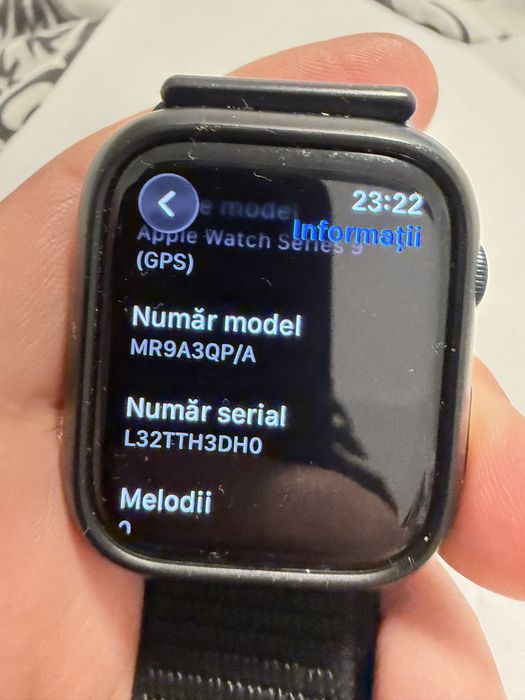 Apple watch seria 9 , 45 mm