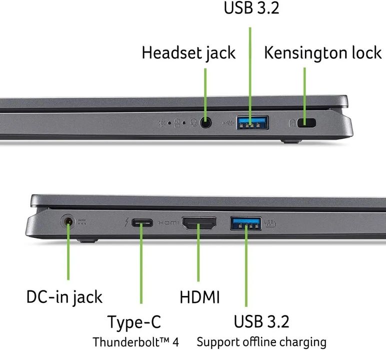 Acer Aspire 17 A17-51M-77Z7, i7 13620H, 16 DDR5, 512 SSD, SIGILAT