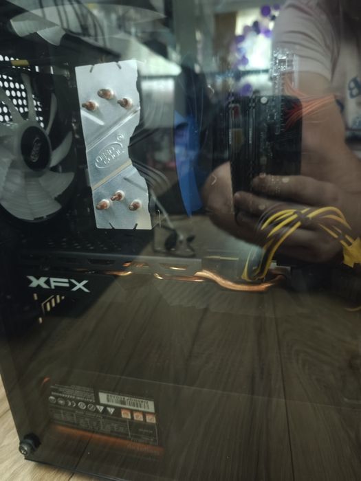 PC gaming i3 10100f RAM 16 GB ssd 512gb video rx580 8gb
