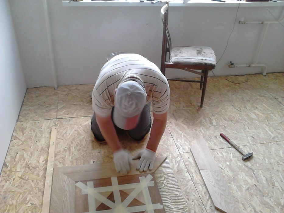 Паркетные работы