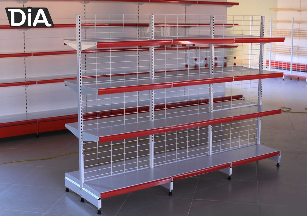 Стеллаж металлический сборный, полка стеллаж, полка металлическая asts