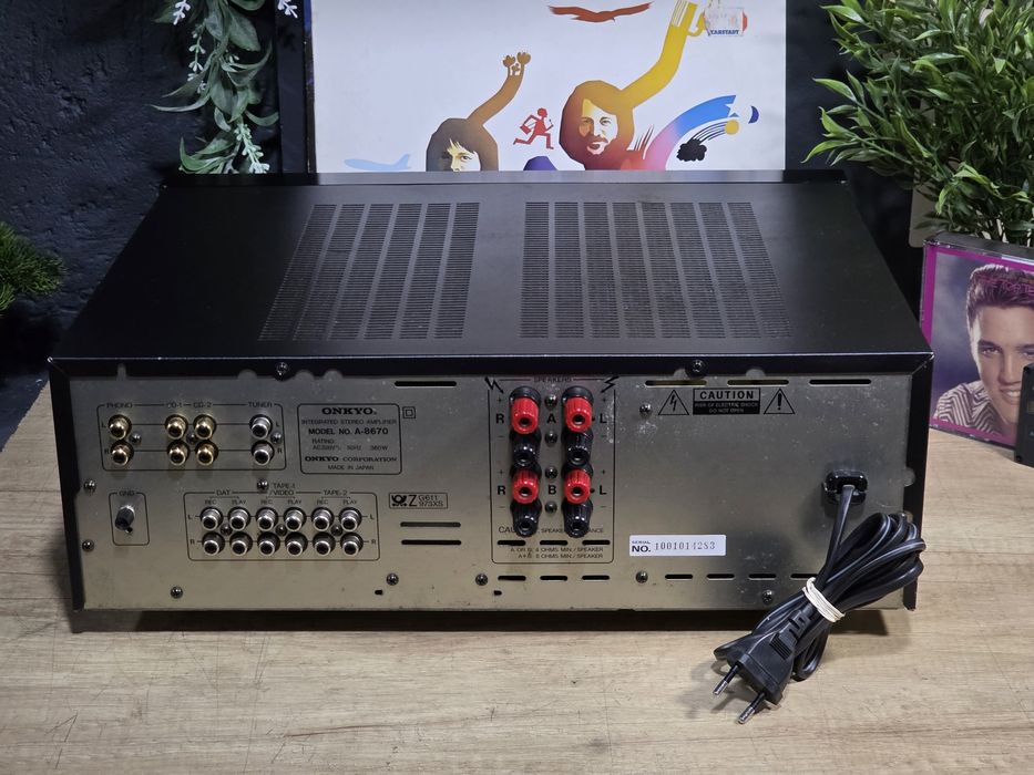 Amplificator ONKYO INTEGRA A-8670, hifi stereo retro ,2x105w 8 ohm