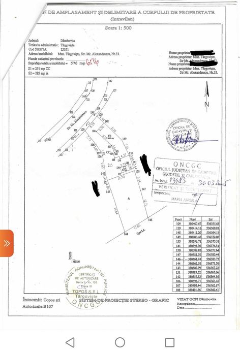 Casa si teren ultracentral Targoviste, Str. Maior Alexandrescu