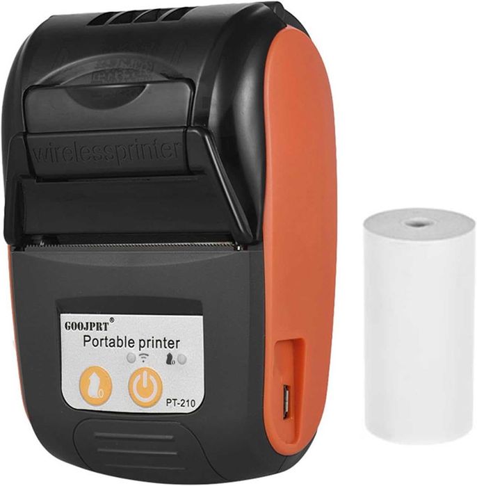 Imprimanta Termica Portabila PT-210 Bluetooth 58mm Android si iOS