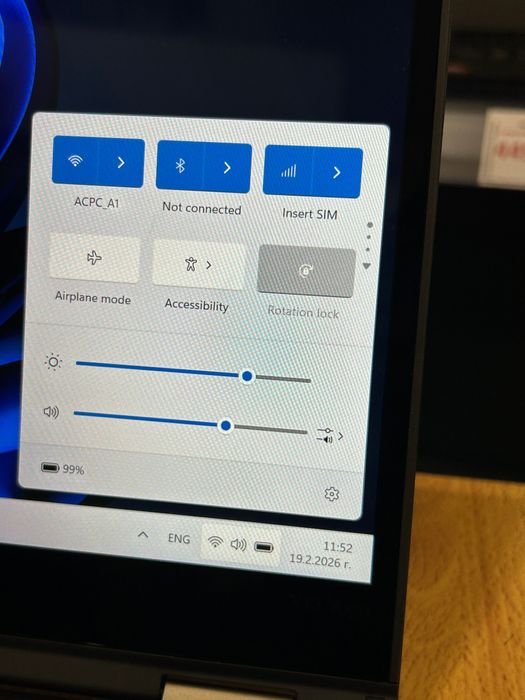 Като нов! Лаптоп Lenovo X13 Yoga touch i5/8GB RAM/256 NVMe, 3 м. гар.