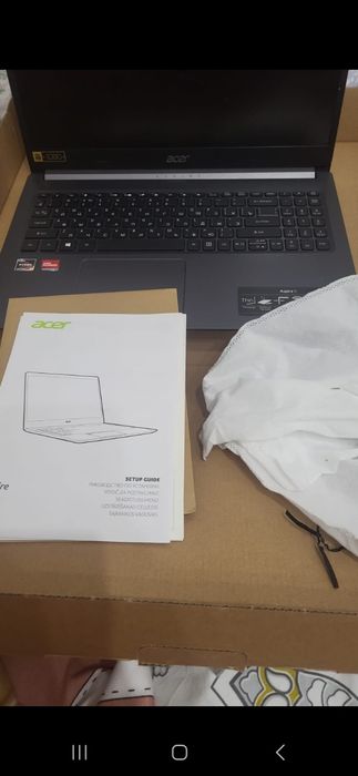 Ноутбук новый, есть коробка