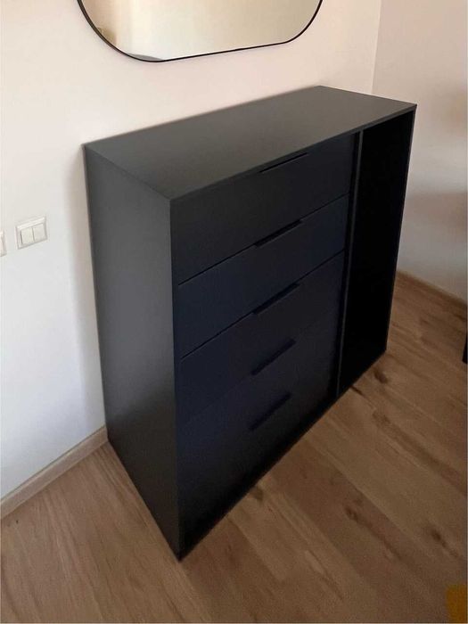 Set 2 piese IKEA NORDMELA Dulap si Comoda