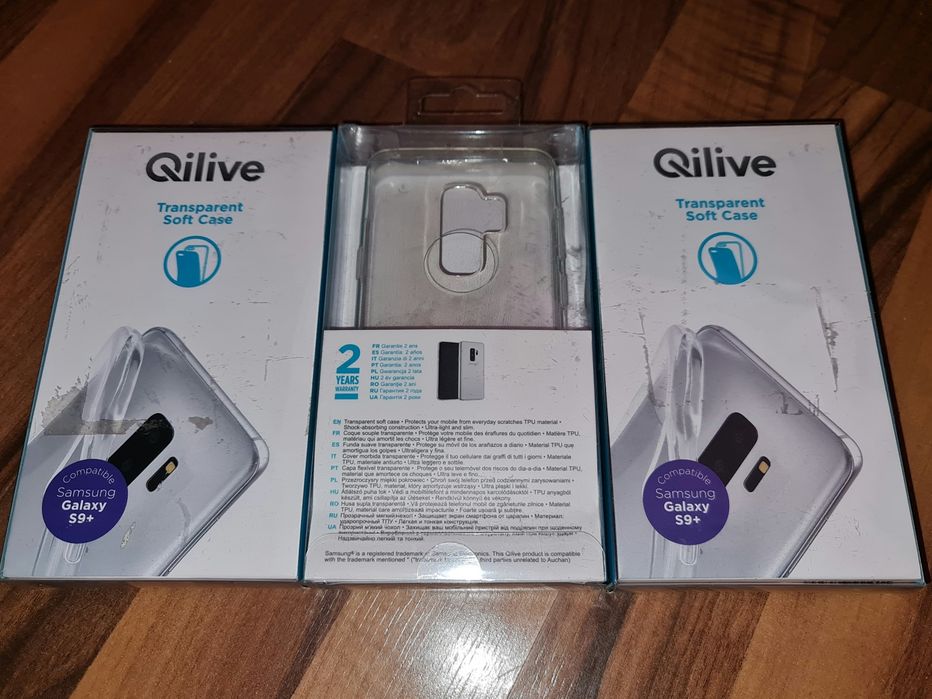 Husa silicon originala Qilive Soft Case Samsung Galaxy S9+ Plus G965