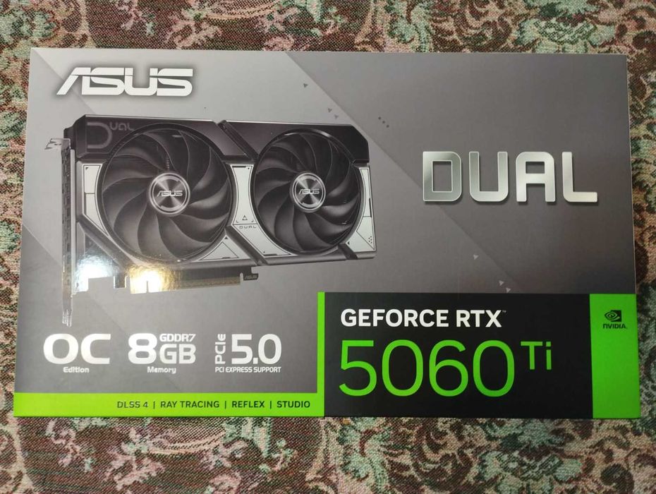 CPU Ryzen9600x, MbASUS, 32G ddr5, ssd512g, RTX5060Ti-sigilate,garantie