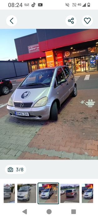 vând Mercedes clasa 160