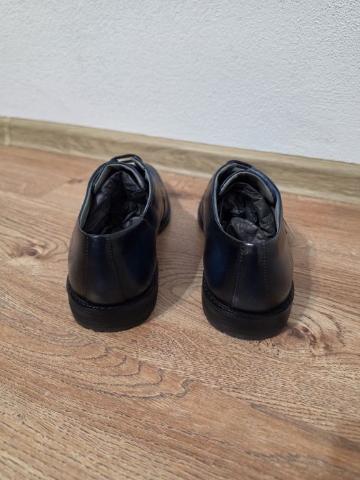 Pantofi eleganți bărbați Bugatti piele naturală bleumarin mărimea 45