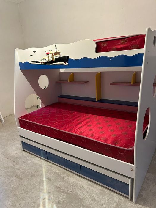 3 спальная детская кровать