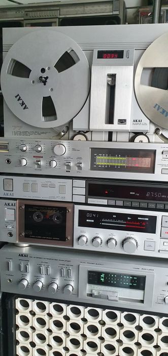 Linie Akai Mag.gx77,Deck Akai GX-6 Amp.am-u04 tuner AT-53