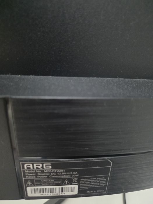 Продам монитор ARG 22" Full HD