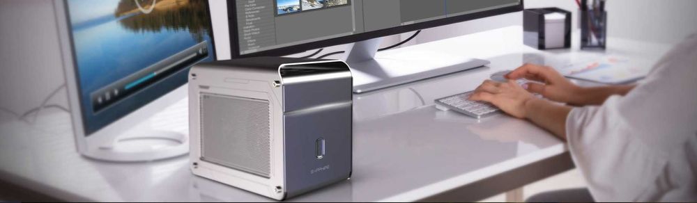 Vand/Schimb.Placa video externa SAPPHIRE Gearbox 500+Thunderbolt 3.