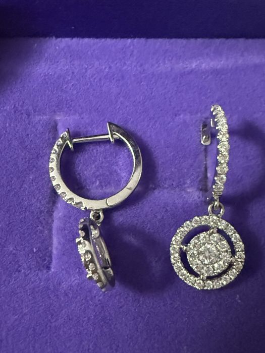 Бриллиантовые серьги