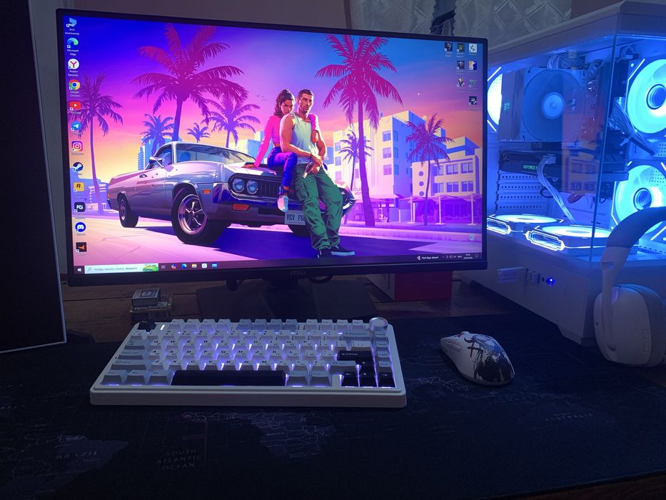 Monitor MSI 27" 4K 144hz Dual Mode