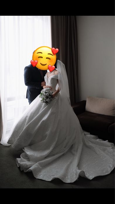 Отдам даром свадебное платье