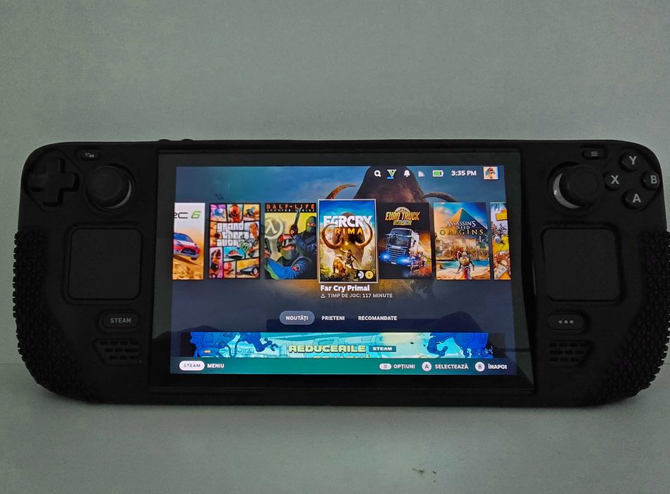 Steam Deck LCD 1TB (512GB + 512GB SD) | Ca Nou | Full Accesorii