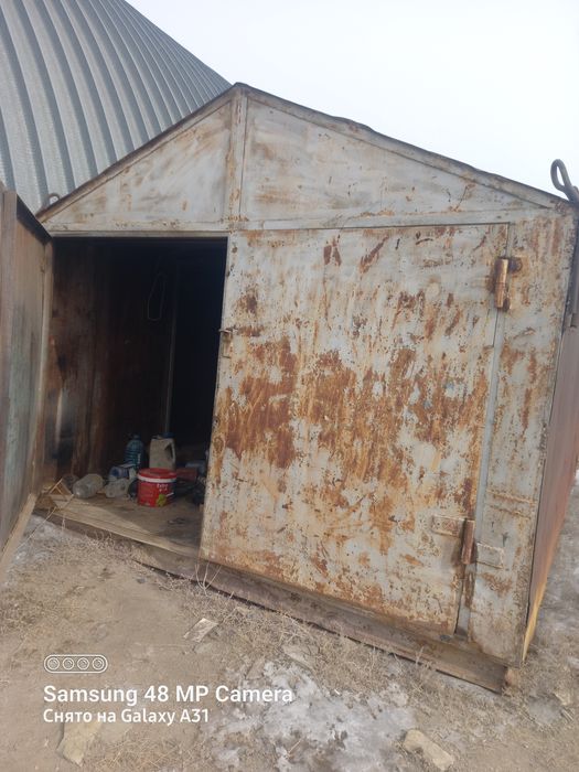 Металлический гараж