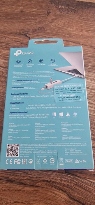 Hub TP-Link UE330 Gigabit