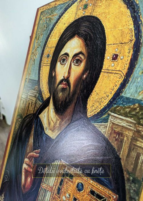 Icoane realizate in relief pe lemn masiv de tei