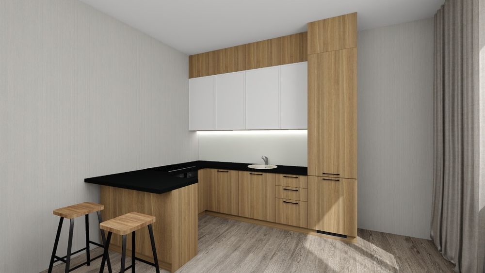 Кухонный шкаф купе