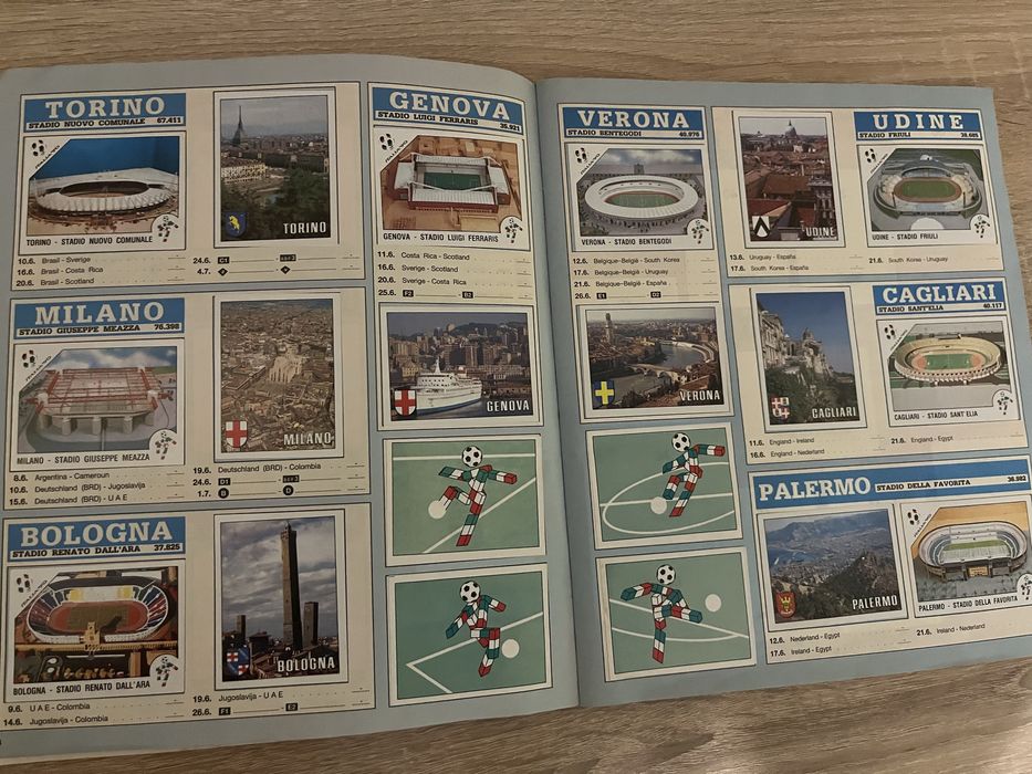 Албум на Panini FIFA WORLD CUP 1990