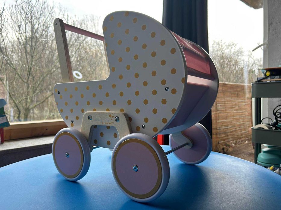 Дървена количка за кукли Janod