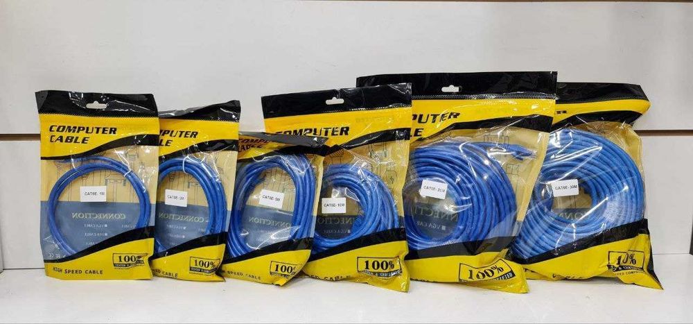 кабель для интернета от  1М 1600сум