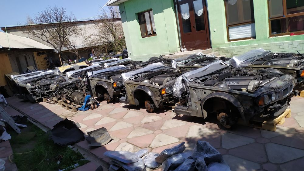 Автозапчасти, авторазбор, разбор из Европы на БМВ Е34, Е39, Е38