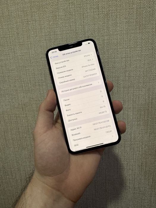 iPhone Xs max 64gb White