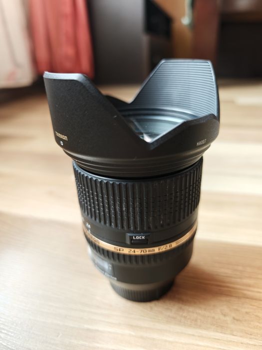 Tamron SP 24-70mm F/f2.8 DI VC USD, ca nou, filtru uv B+W Professional