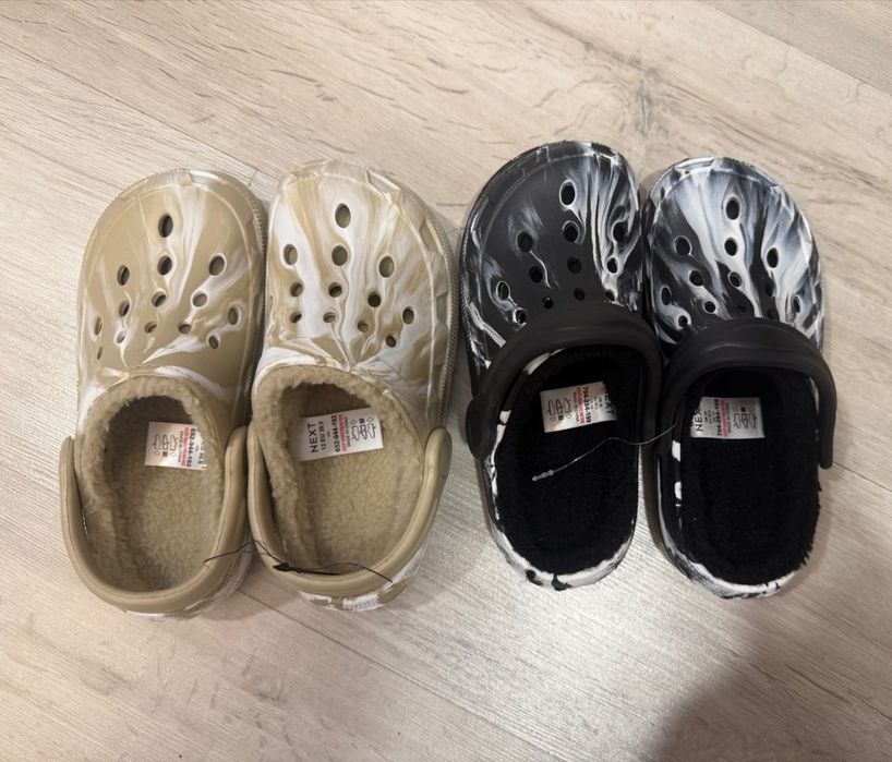 детская обувь новые кроксы утепленые (NEXT)