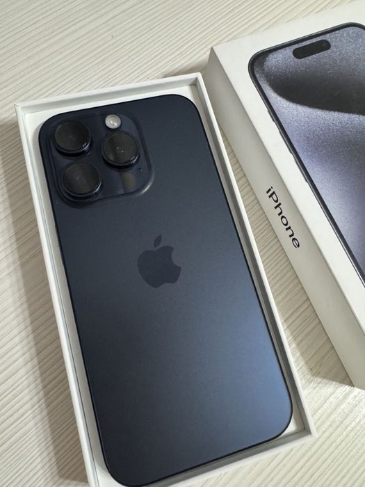 iphone 15pro 256gb. black! черный цвет!