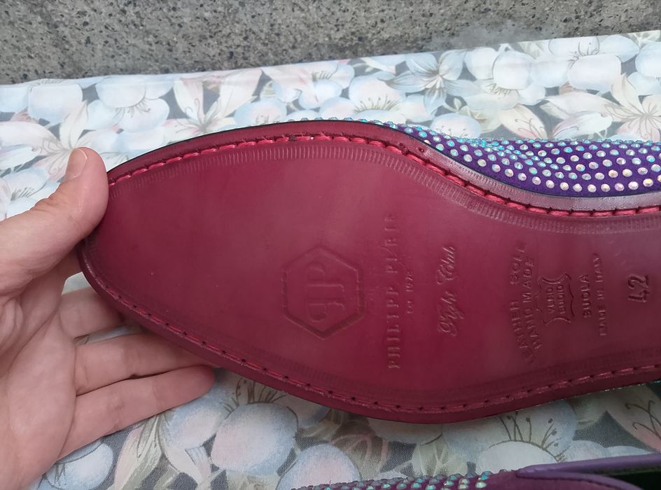 Vintage Philipp Plein мъжки мокасини