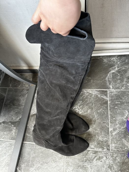 !!!ПРОМО!!!Чизми Tamaris 39 номер естествен велур