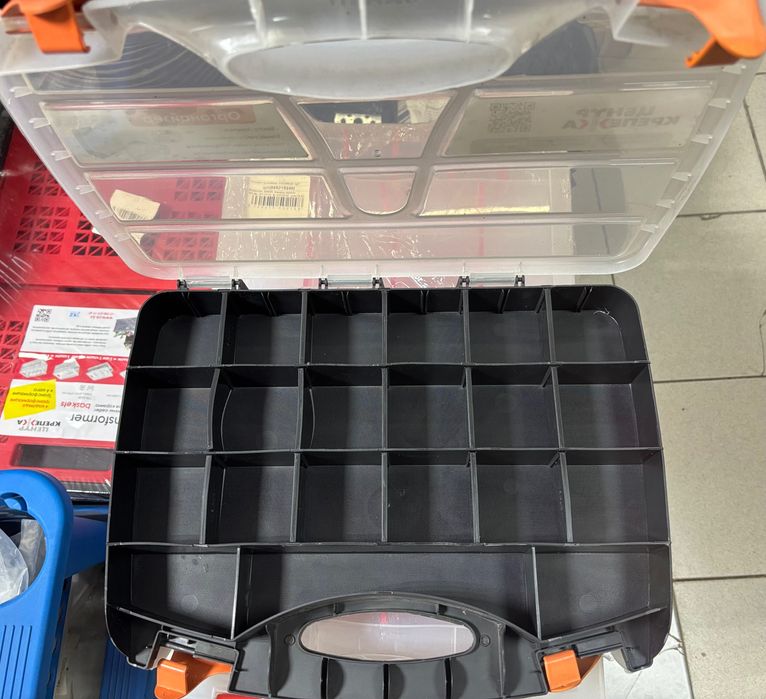 Чемодан-органайзер двухсторонний для тысячи мелочей