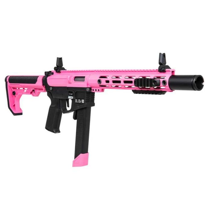 PUSCA SA-FX02 FLEX™ SMG HAL ETU-Pink airsoft + baterie+acumulator