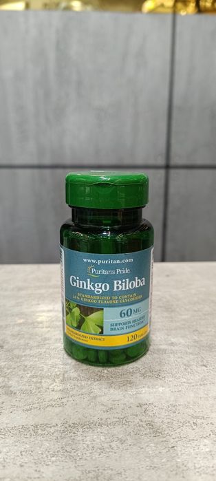 Puritan's pride ginkgo biloba 60 mg 120 tablets