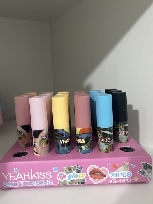 Тинт для губ с кошачьим дизайном