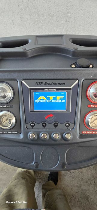 Машина за масла на автоматични скоростни кутий,ползвана е един път