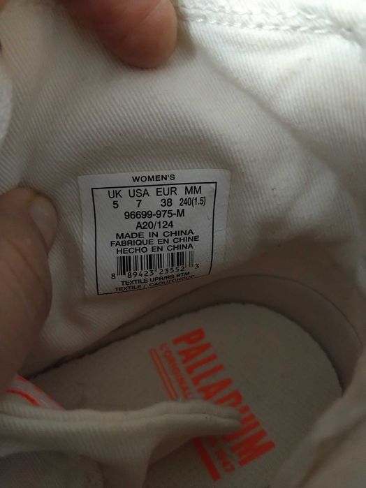 Teniși palladium unisex