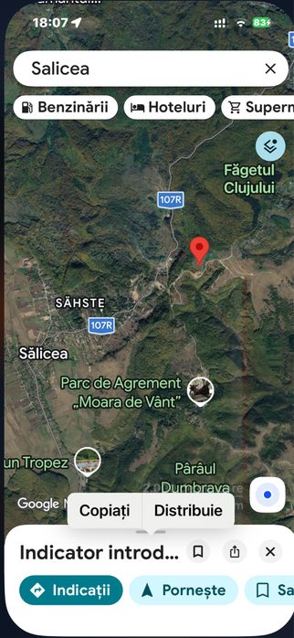 INVESTIȚIE STRATEGICĂ: 4 Hectare Compacte – Sălicea (Zona Vârful Peana), Comuna Ciurila 30€/mp