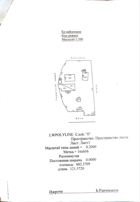 Dacha sotiladi bostonliqda