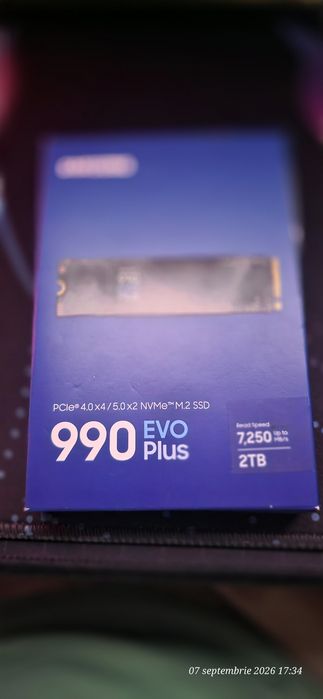 Solid-State Drive (SSD) Samsung 990 EVO Plus PCIe 4.0 NVMe M.2 2TB