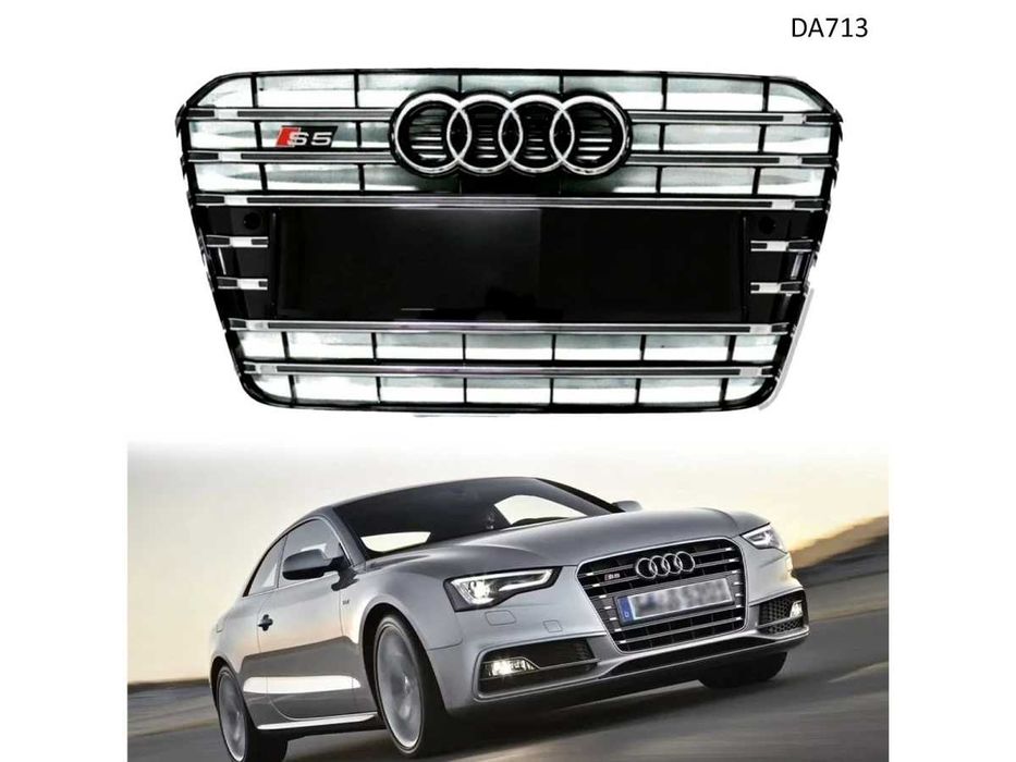Grila fata S5 Sline pentru Audi A5 2013 - 2015