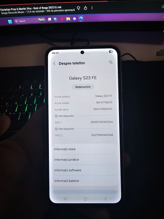 Telefon Samsung S23 FE