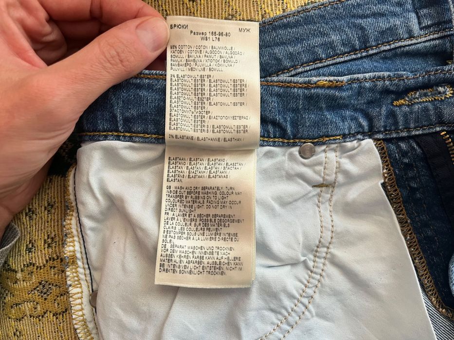 Мъжки дънки Lee, укорочени, нови