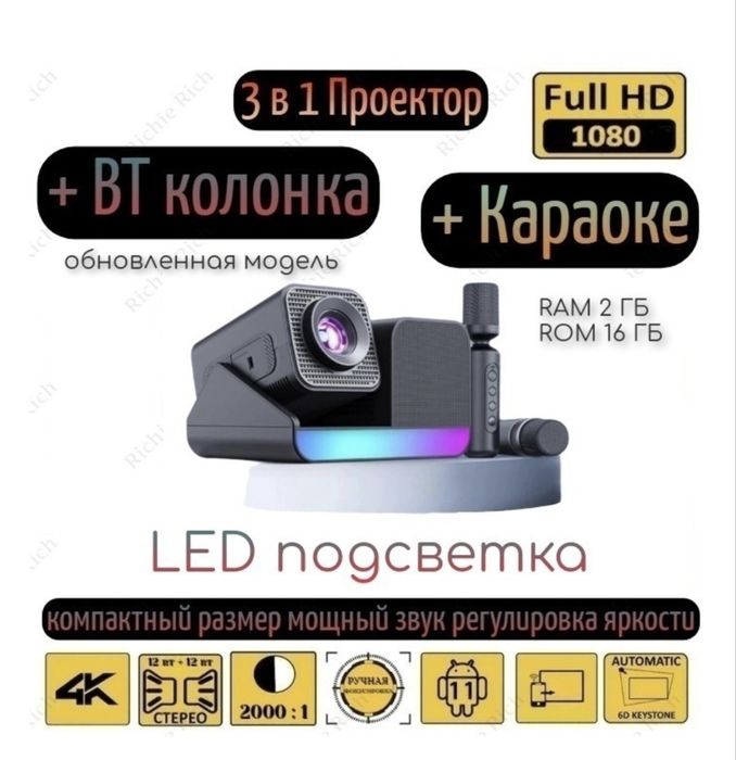 Проектор SU-YOSD HY-360plus KTV